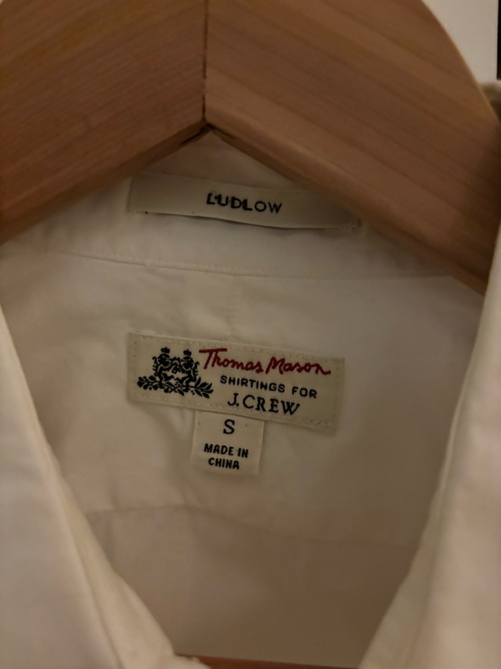 J. Crew Thomas Mason White Tuxedo Dress Shirt - Picture 4 of 4